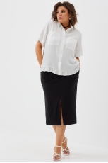 Блуза женская 4091 молочный