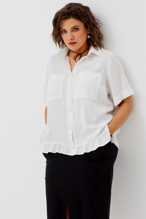 Блуза женская 4091 молочный