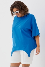 Блуза женская 4093 ярко-синий