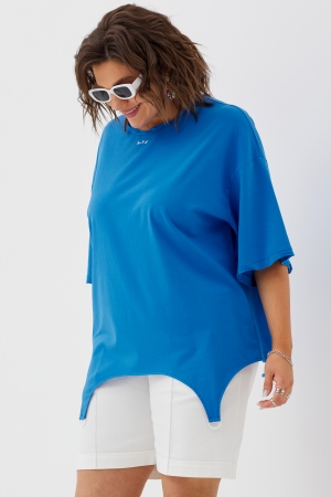 Блуза женская 4093 ярко-синий