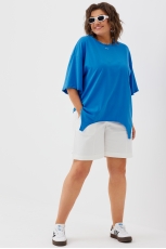 Блуза женская 4093 ярко-синий