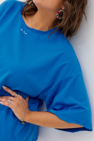 Блуза женская 4093 ярко-синий