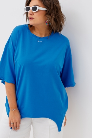 Блуза женская 4093 ярко-синий