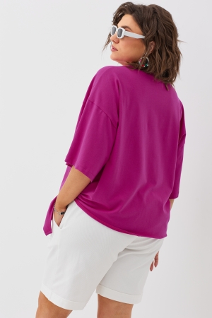 Блуза женская 4093 малиновый