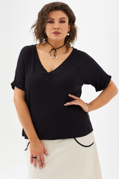 Блуза женская 4097 чёрный