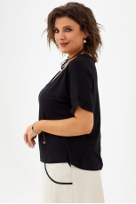 Блуза женская 4097 чёрный