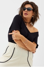 Блуза женская 4097 чёрный