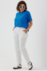 Брюки женские 6052 молочный