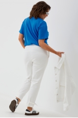 Брюки женские 6052 молочный