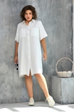 Платье 1032 молочный