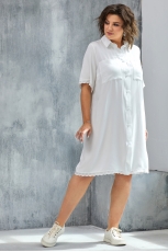 Платье 1032 молочный