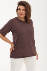 Блуза женская 4100  мокко 