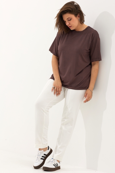 Блуза женская 4100  мокко 