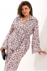 Комплект женский 3063 розовое сердце