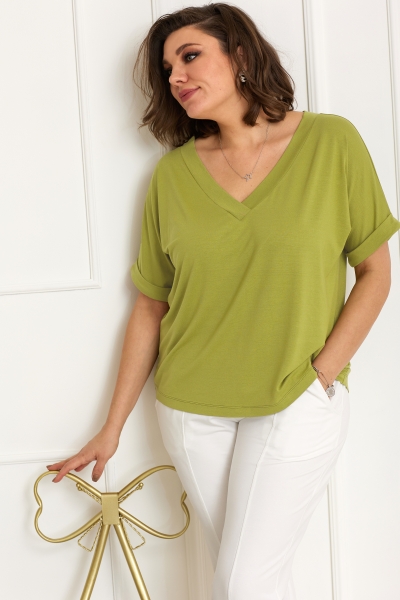 Блуза женская 4083 травяной