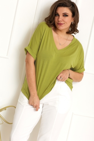 Блуза женская 4083 травяной