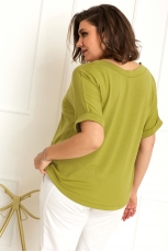 Блуза женская 4083 травяной