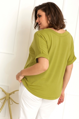 Блуза женская 4083 травяной