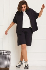 Блуза женская 4084 чёрный