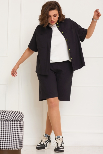 Блуза женская 4084 чёрный