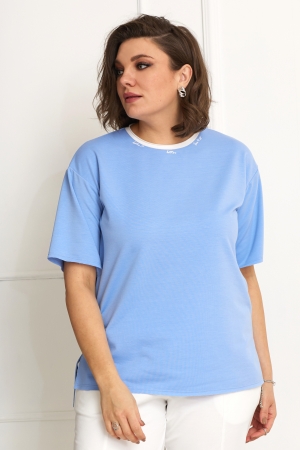 Блуза женская 4086 голубой