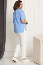 Блуза женская 4086 голубой