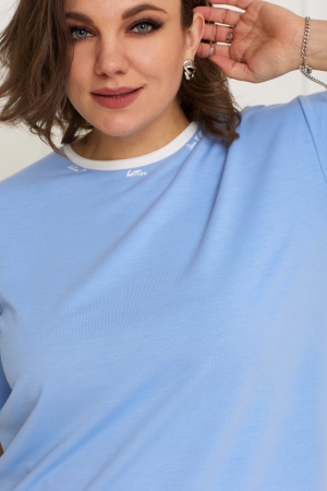 Блуза женская 4086 голубой