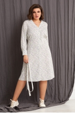 Платье 1029 цветочный принт