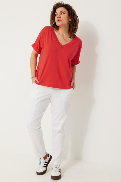 Блуза женская 4120 коралл