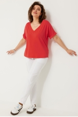 Блуза женская 4120 коралл