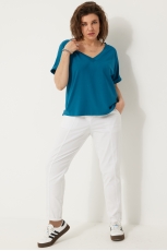 Блуза женская 4120  лазурный