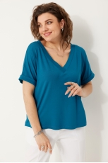 Блуза женская 4120  лазурный