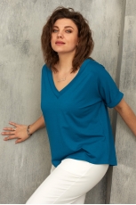 Блуза женская 4120  лазурный