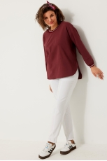 Блуза женская 4121 бордо