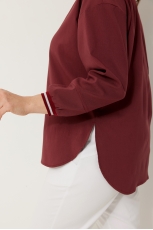 Блуза женская 4121 бордо