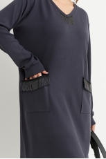 Платье 1044 графит