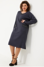 Платье 1044 графит