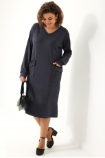 Платье 1044 графит