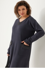 Платье 1044 графит