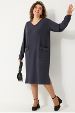 Платье 1044 графит