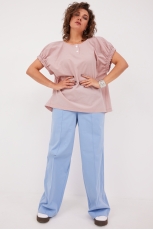 Блуза женская 4124  пыльная роза