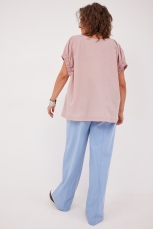 Блуза женская 4124  пыльная роза