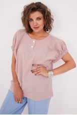 Блуза женская 4124  пыльная роза