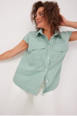 Блуза женская 4125 шалфей