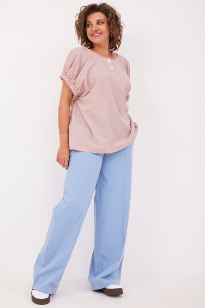 Брюки женские 6065 голубой