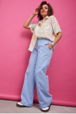 Брюки женские 6065 голубой