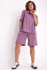 Шорты женские 8004 виноград