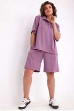 Шорты женские 8004 виноград