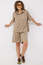 Шорты женские 8004 визон