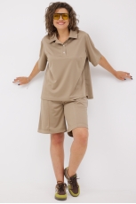 Шорты женские 8004 визон